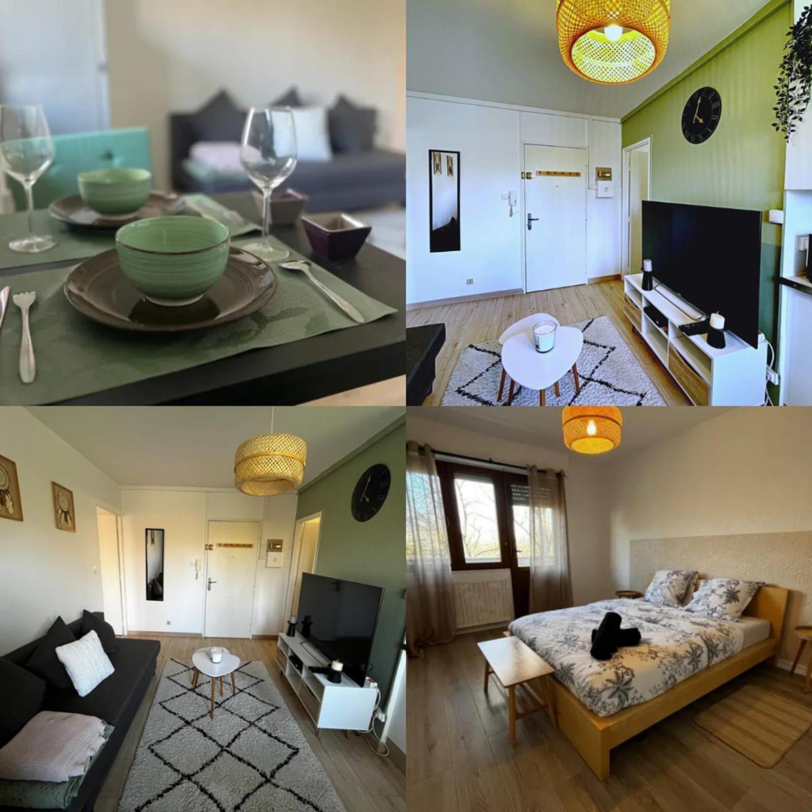 Cosy Rent Strasbourg Appartement Wifi Terrasse ภายนอก รูปภาพ